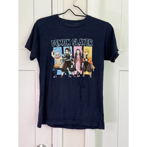 3 Anime T-Shirt Bundle - Naruto & Demon Slayer - Size Small - Picture 3 of 6